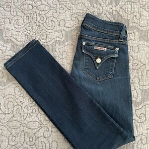 Hudson Jeans Blue Straight Leg Classic Denim